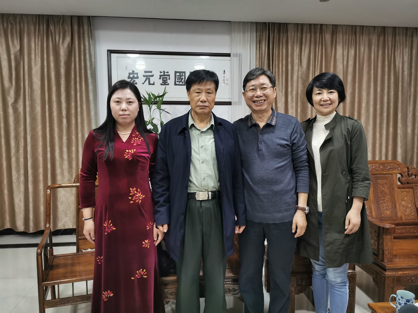 2019 · 王安禄先生到访宏元堂国医馆